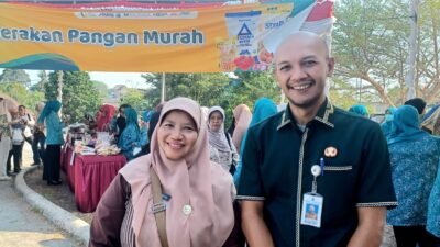 Gerakan Pangan Murah di Taman Mandara: Harga Jauh Lebih Rendah, Warga Pangkalpinang Antusiasnya